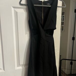 Express Black cutout Dress